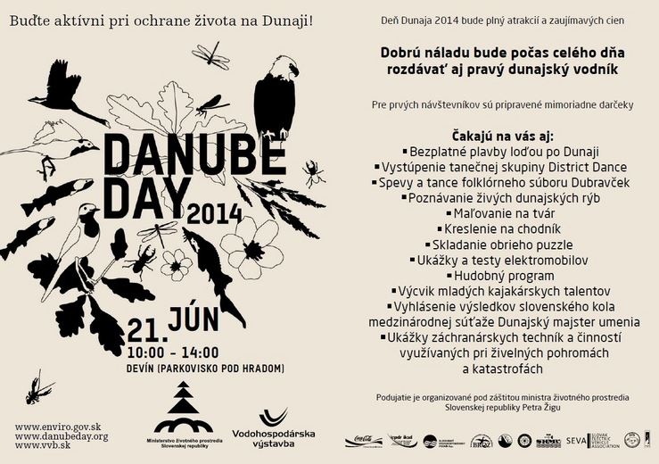 Pozvánka na Deň Dunaja 2014