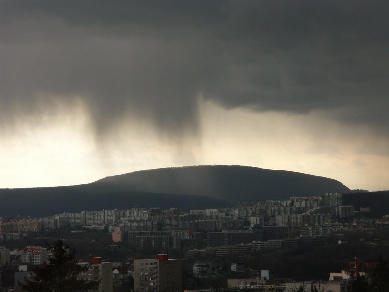 Atmosférické zrážky na Slovensku v júli 2013 
