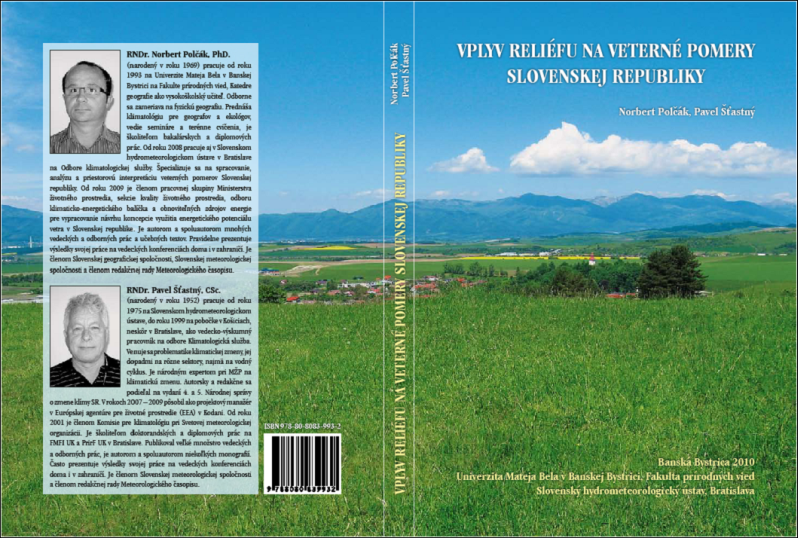 Na svete je nová vedecká monografia o veterných pomeroch Slovenska