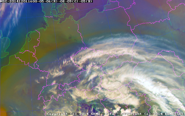 Mimoriadne vysoké denné úhrny atmosférických zrážok na začiatku decembra na Podunajskej nížine