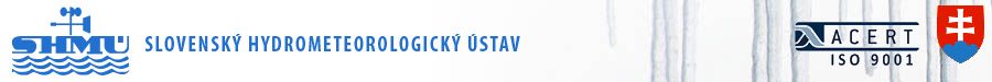 Slovenský hydrometeorologický ústav Slovenský hydrometeorologický ústav