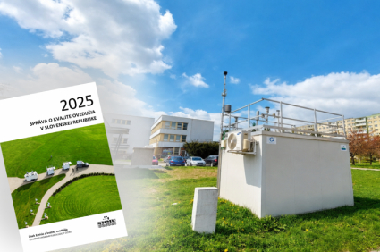 Slovenský hydrometeorologický ústav dnes zverejnil Správu o kvalite ovzdušia v Slovenskej republike za rok 2025