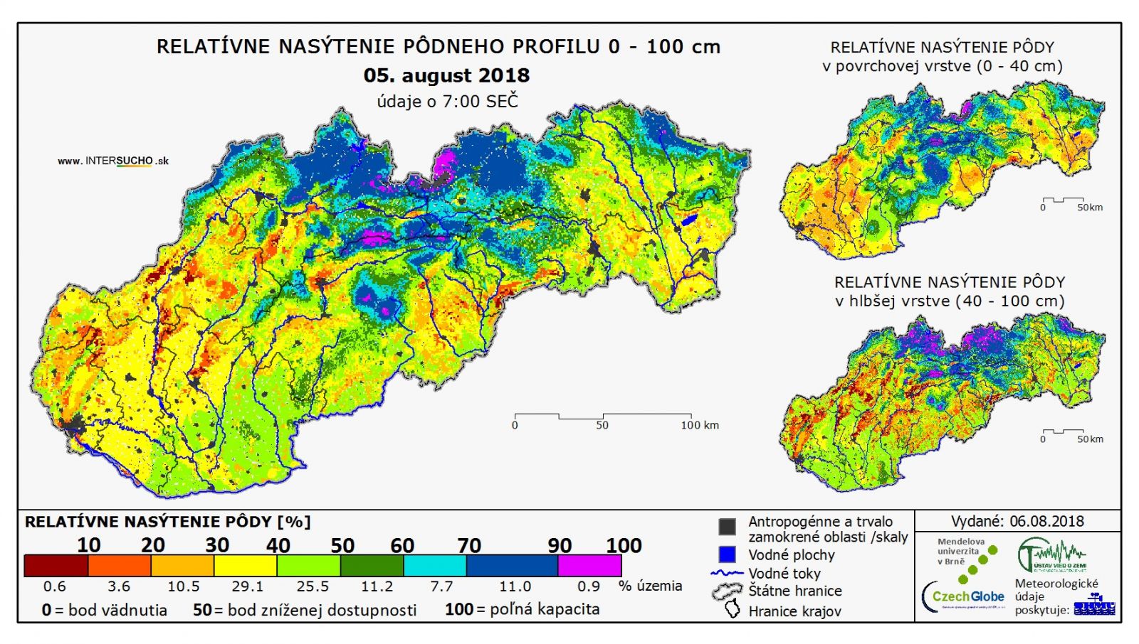 Stav sucha na Slovensku