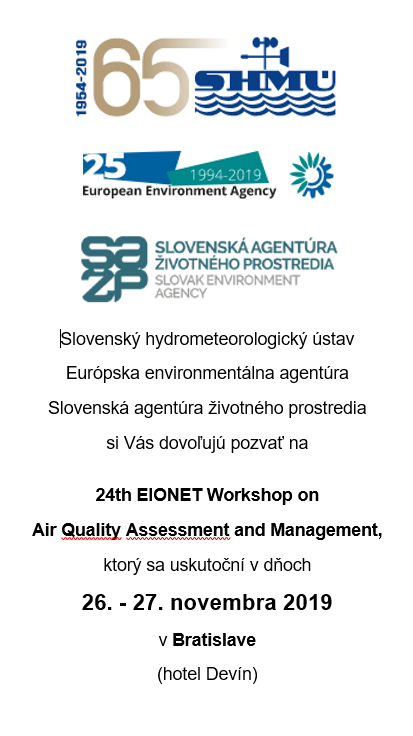 Pracovný seminár EIONET v Bratislave