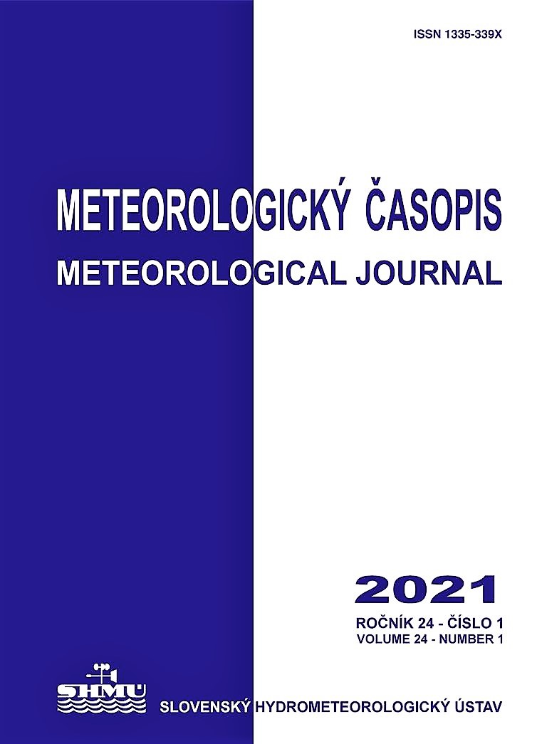 Prvé číslo Meteorologického časopisu v roku 2021