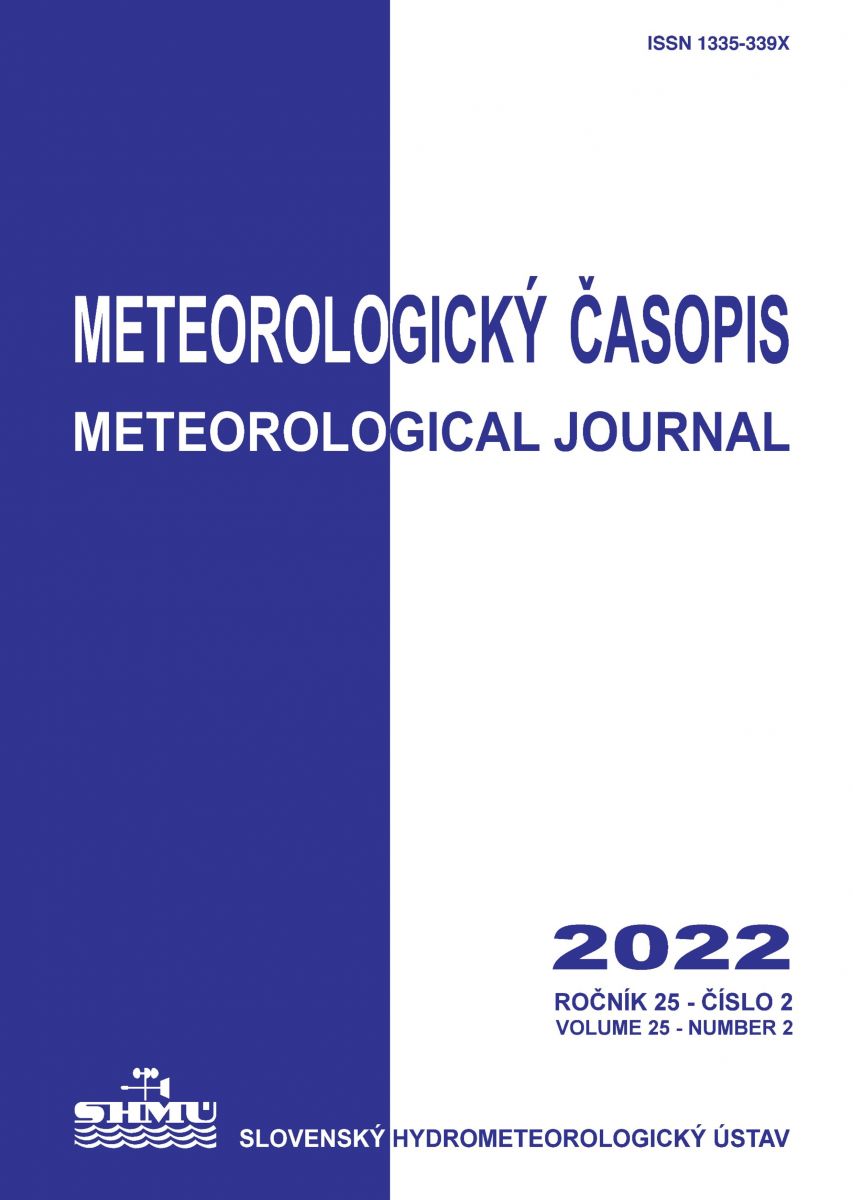 Meteorologický časopis - 2/22 
