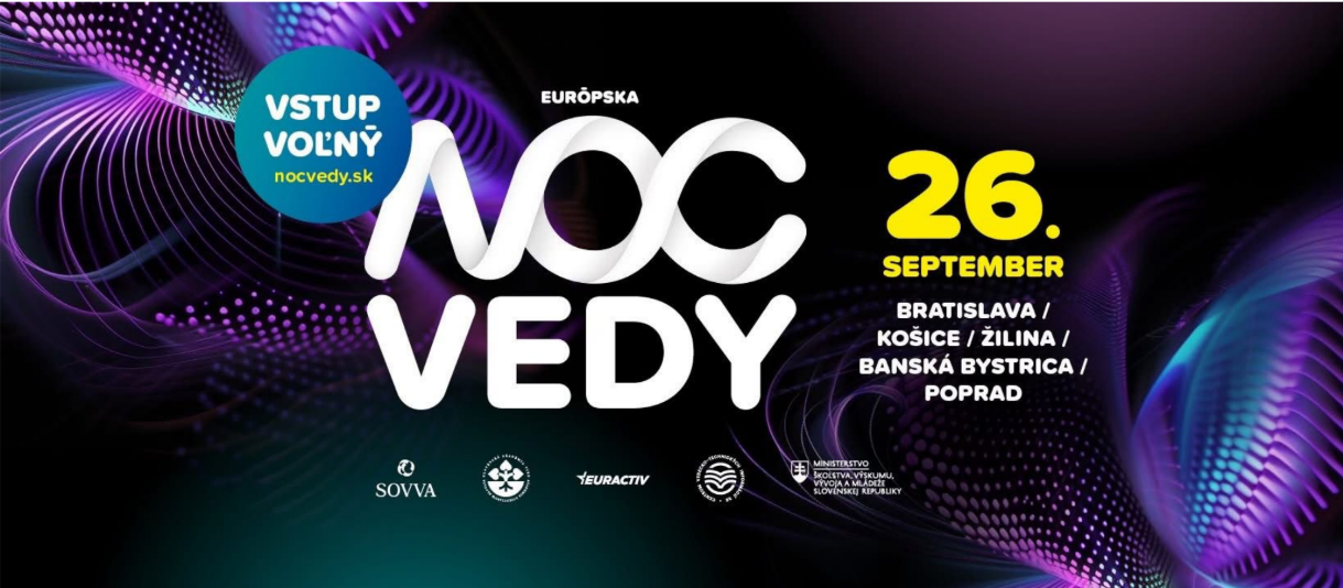 Budeme na festivale Európska noc vedy