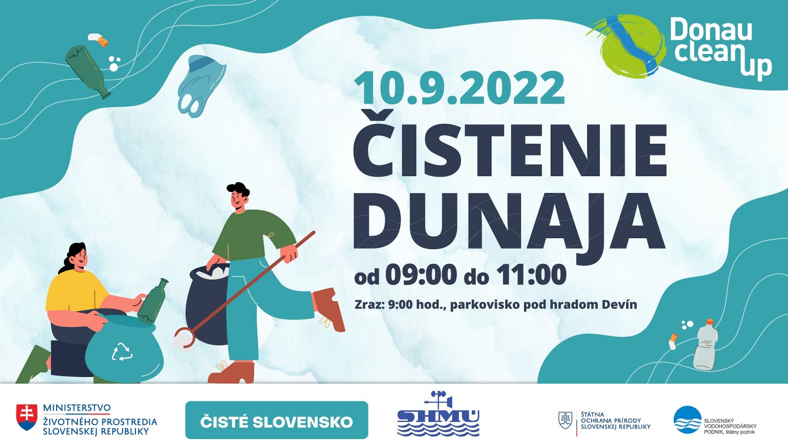 Čistenie v okolí Dunaja