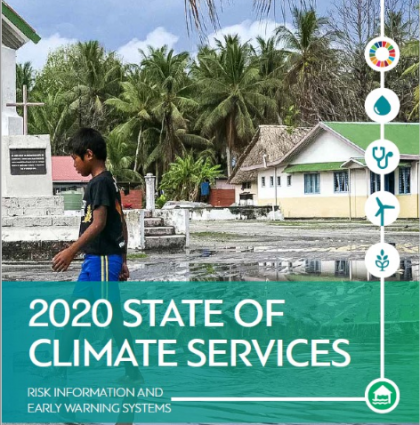 Správa o stave Klimatologických služieb za rok 2020 – prechod od včasných varovaní k rýchlym a efektívnym činom