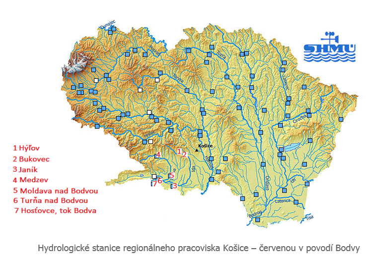 Ľadové úkazy v povodí Bodvy v januári 2017 