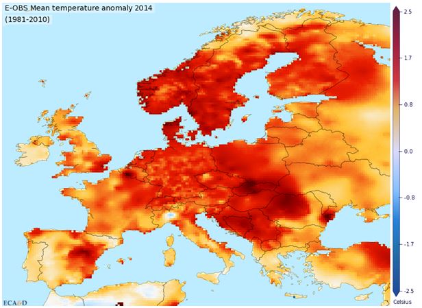 Končí pravdepodobne najteplejší rok v histórii meteorologických pozorovaní v Európe