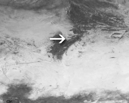 Meteorit v oblasti Čeľabinsk