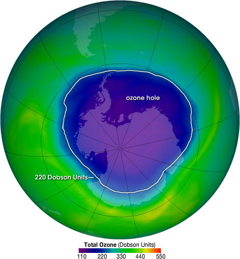 Ozónová diera nad Európou?