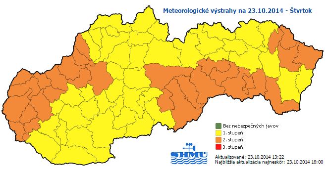 Opäť hrozí silný vietor!