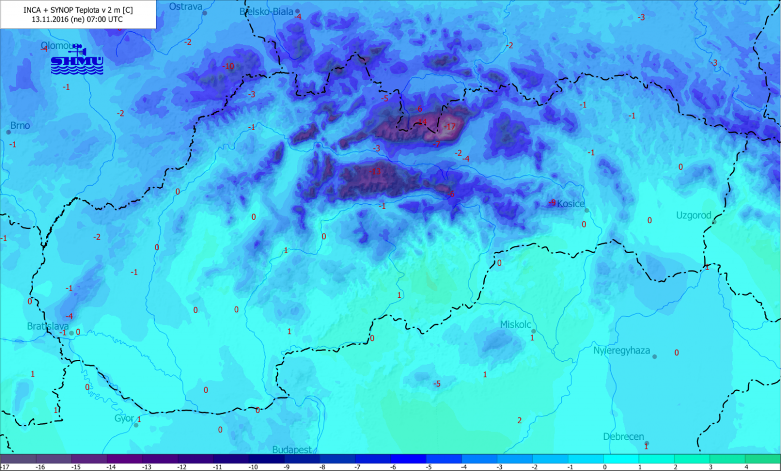 Veterný a chladný víkend