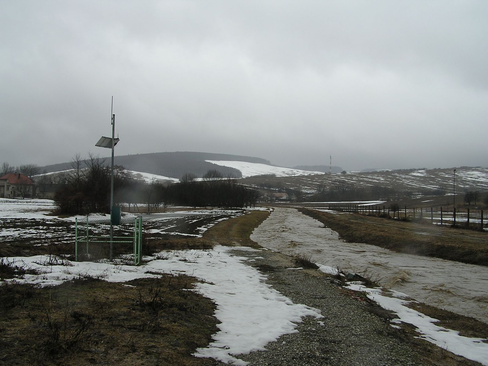 Snehové povodne v povodí Myjavy v roku 2006