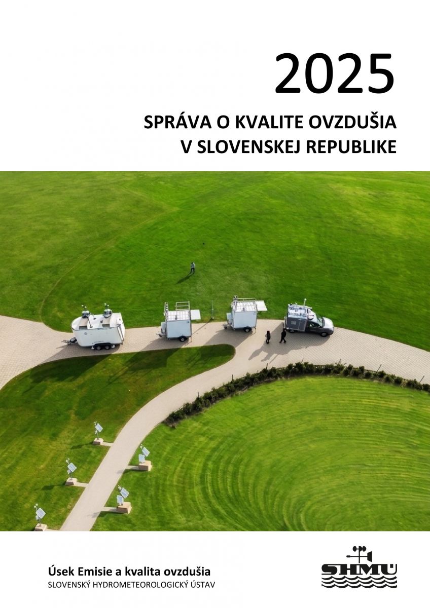 Slovenský hydrometeorologický ústav dnes zverejnil Správu o kvalite ovzdušia v Slovenskej republike za rok 2025