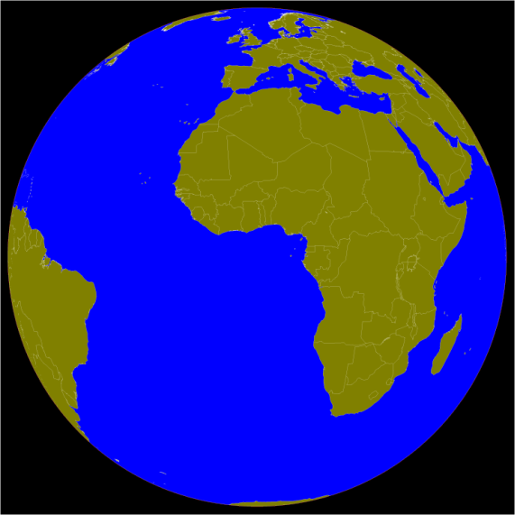 zobrazovaná oblasť