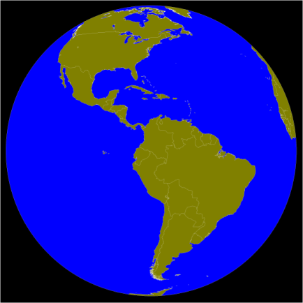 zobrazovaná oblasť