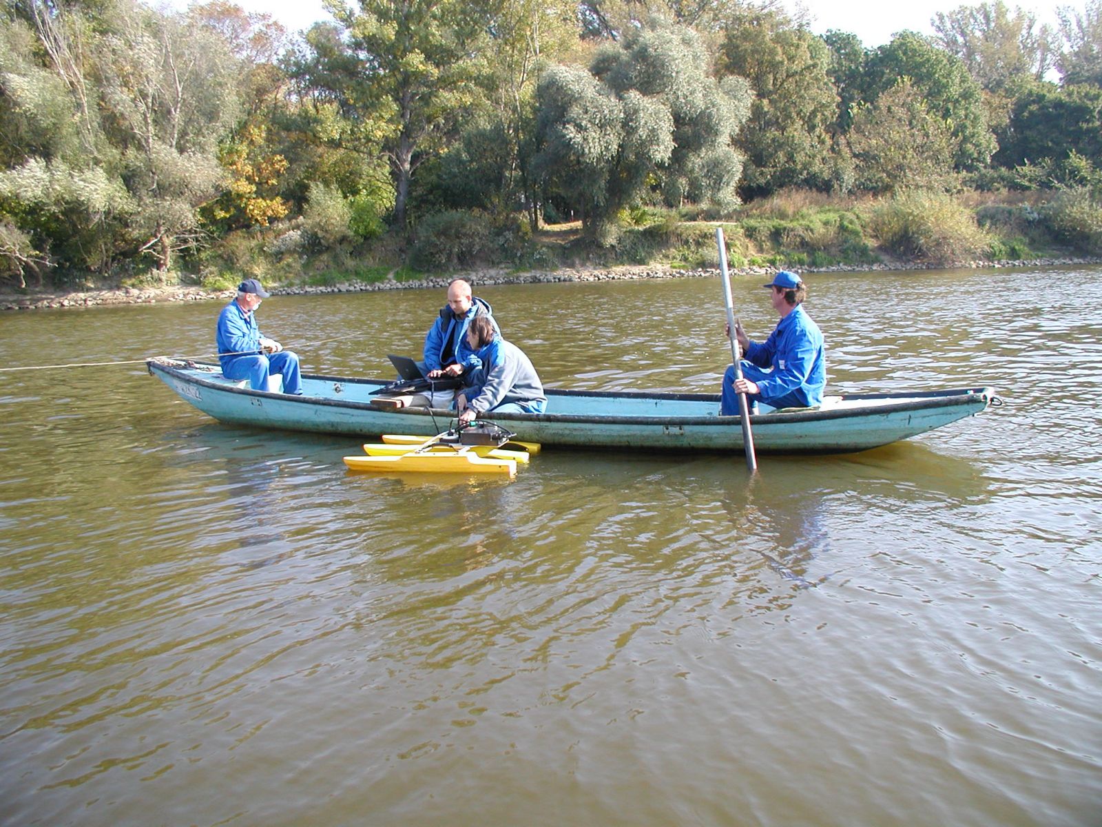 Spoločné slovensko-rakúske meranie prietokov pomocou ultrazvukového prístroja ADP
