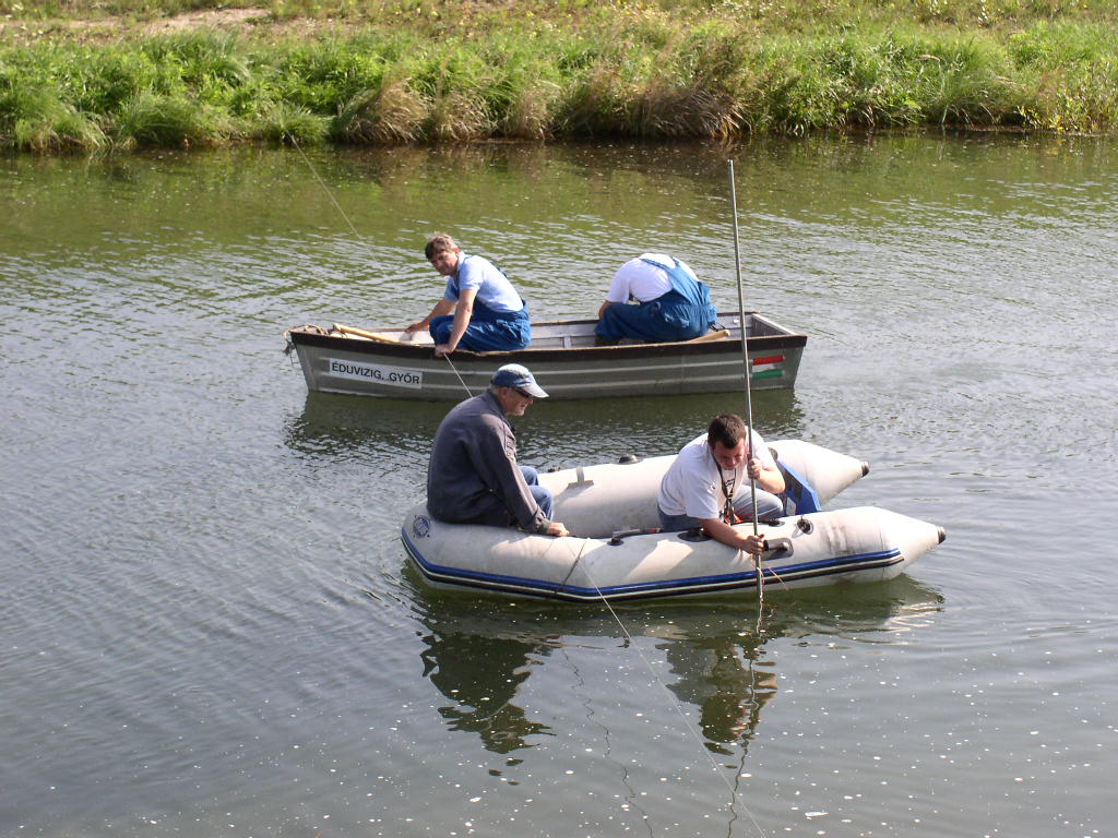 Spoločné slovensko-maďarské meranie prietokov hydrometrickou vrtuľou (povodie Dunaja)