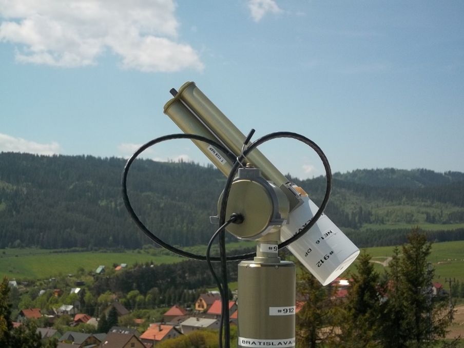 Slnečný fotometer Cimel, ARC SHMÚ Gánovce.
