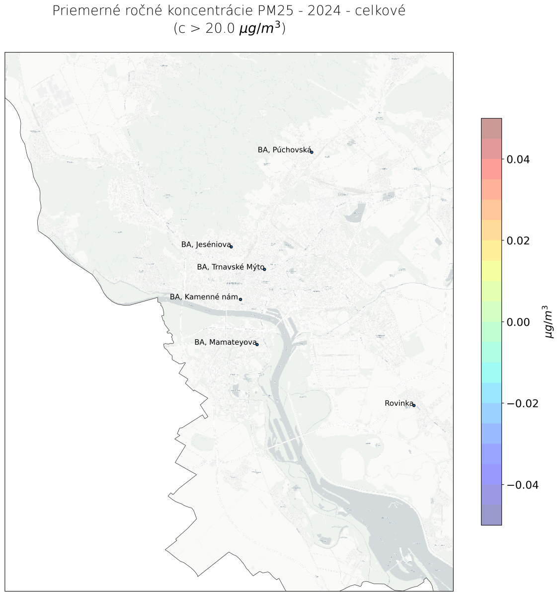 PM2.5 prekročenia nových limitných hodnôt