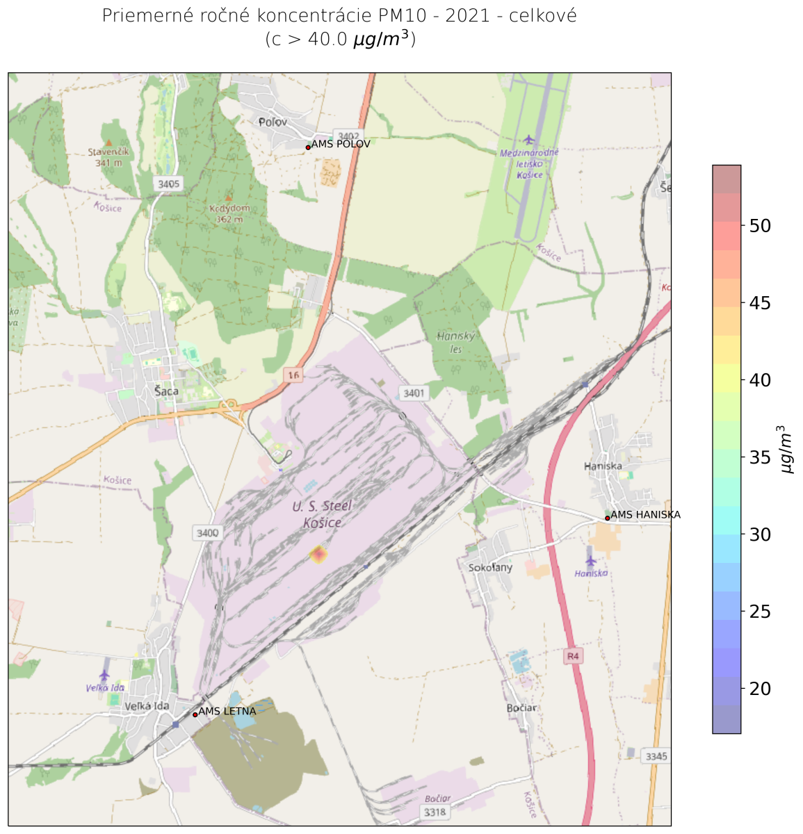 prekrocenie limitnych hodnot