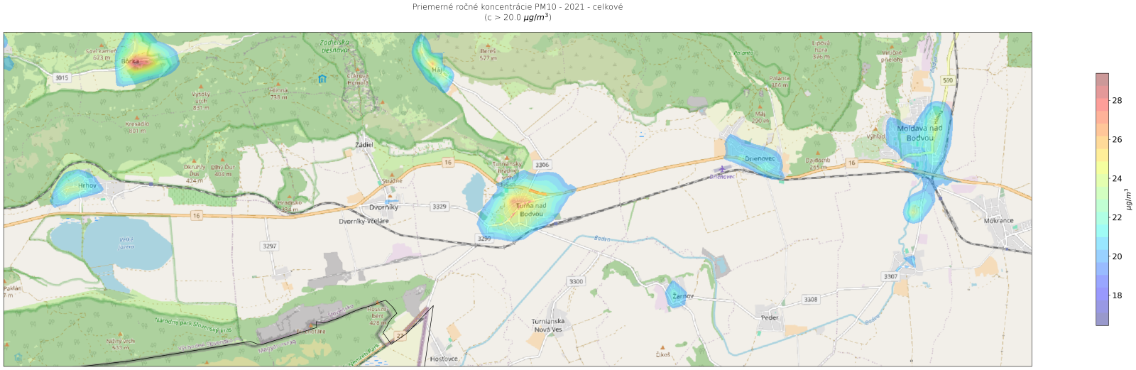 prekročenia nových limitných hodnôt