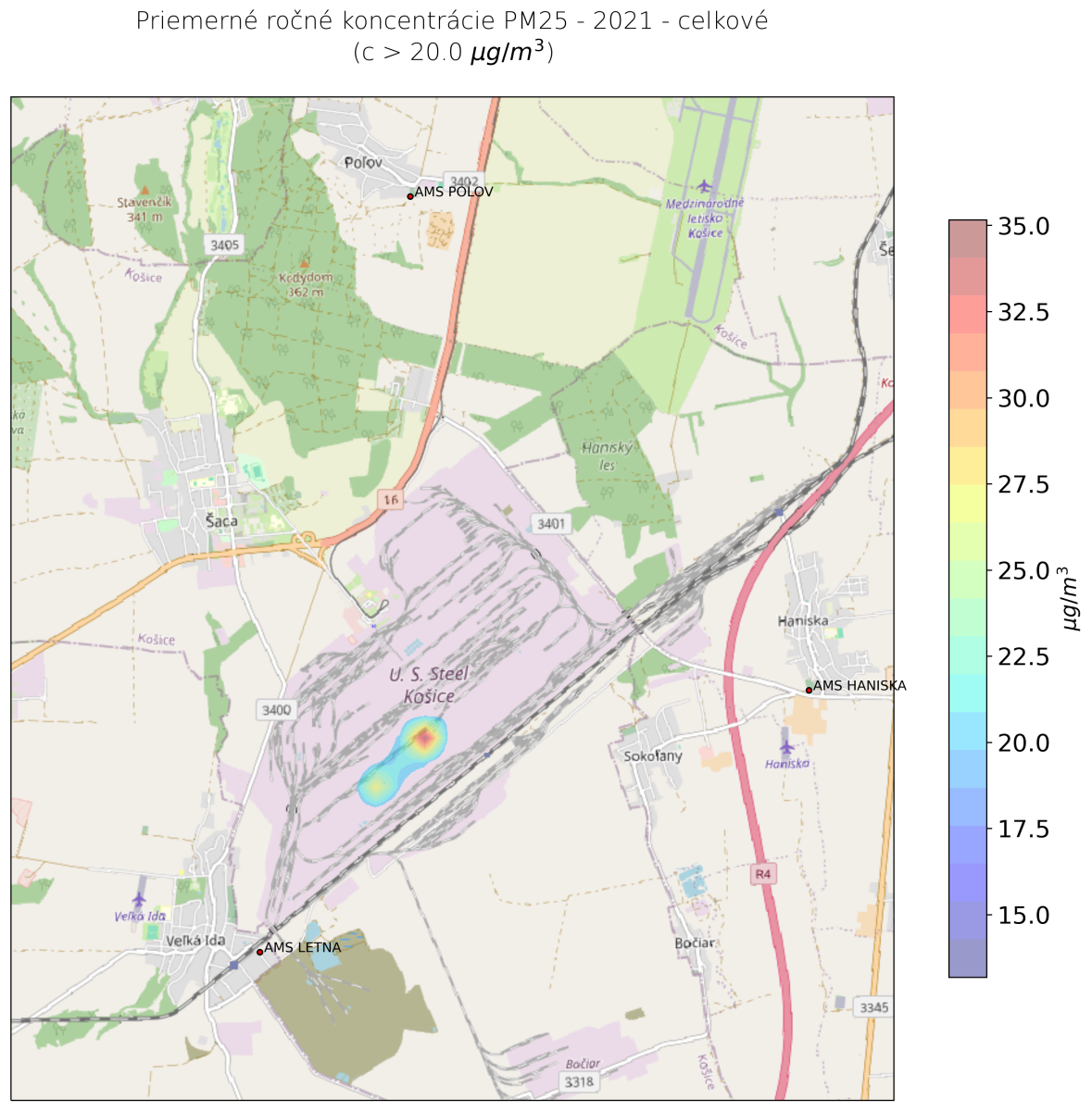 prekrocenie limitnych hodnot