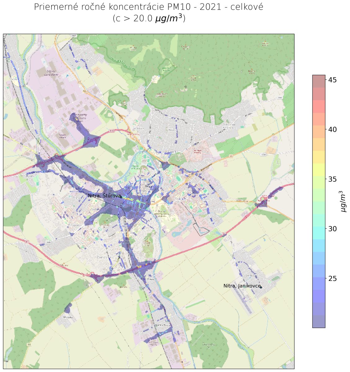 prekročenia nových limitných hodnôt