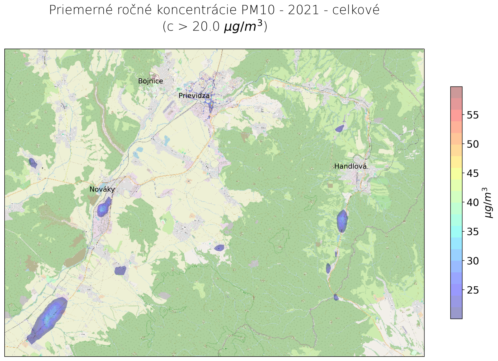 prekročenia nových limitných hodnôt