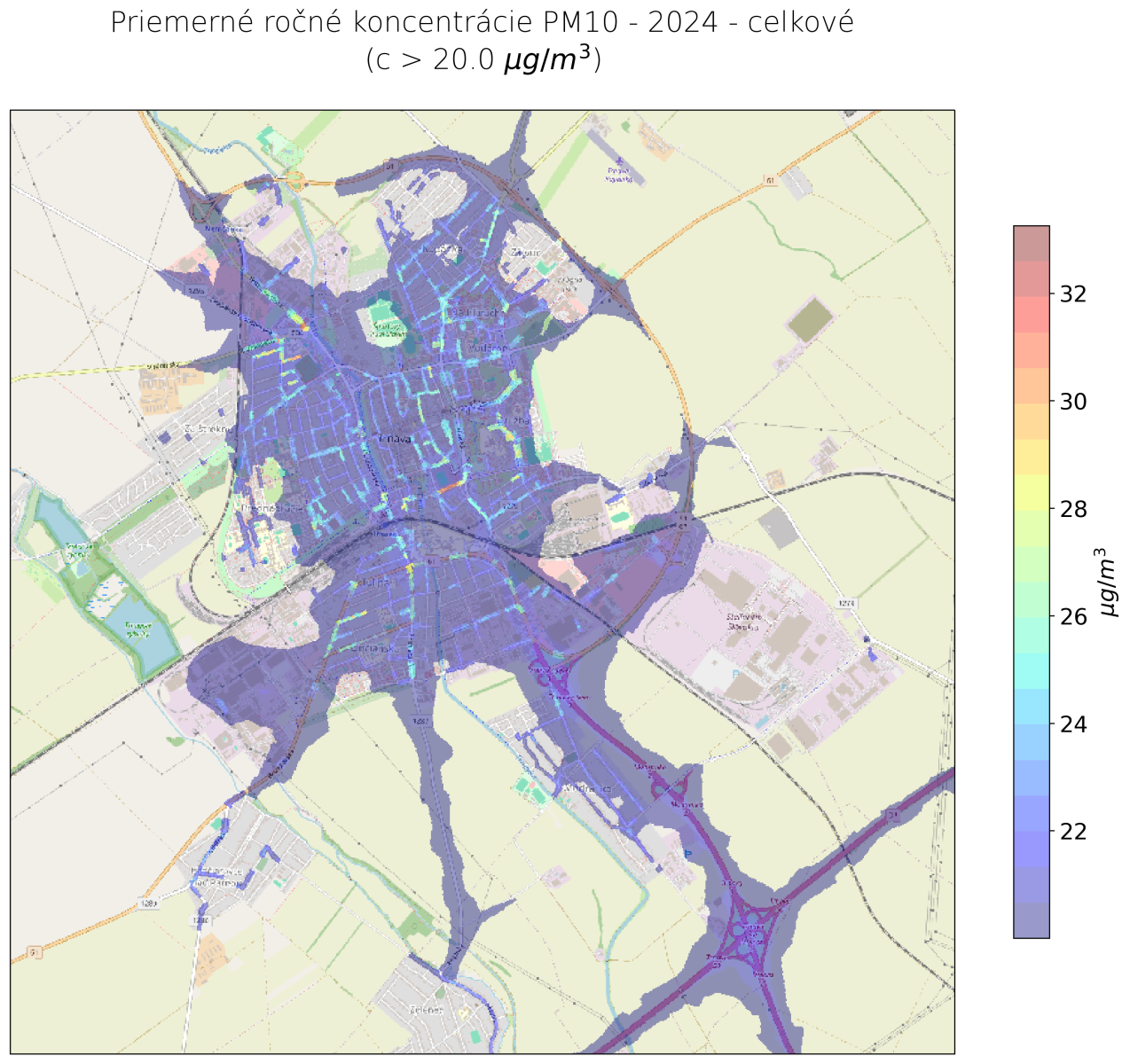 prekročenia nových limitných hodnôt