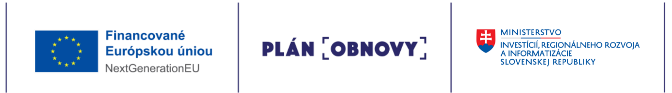 Plán obnovy a odolnosti SR - banner
