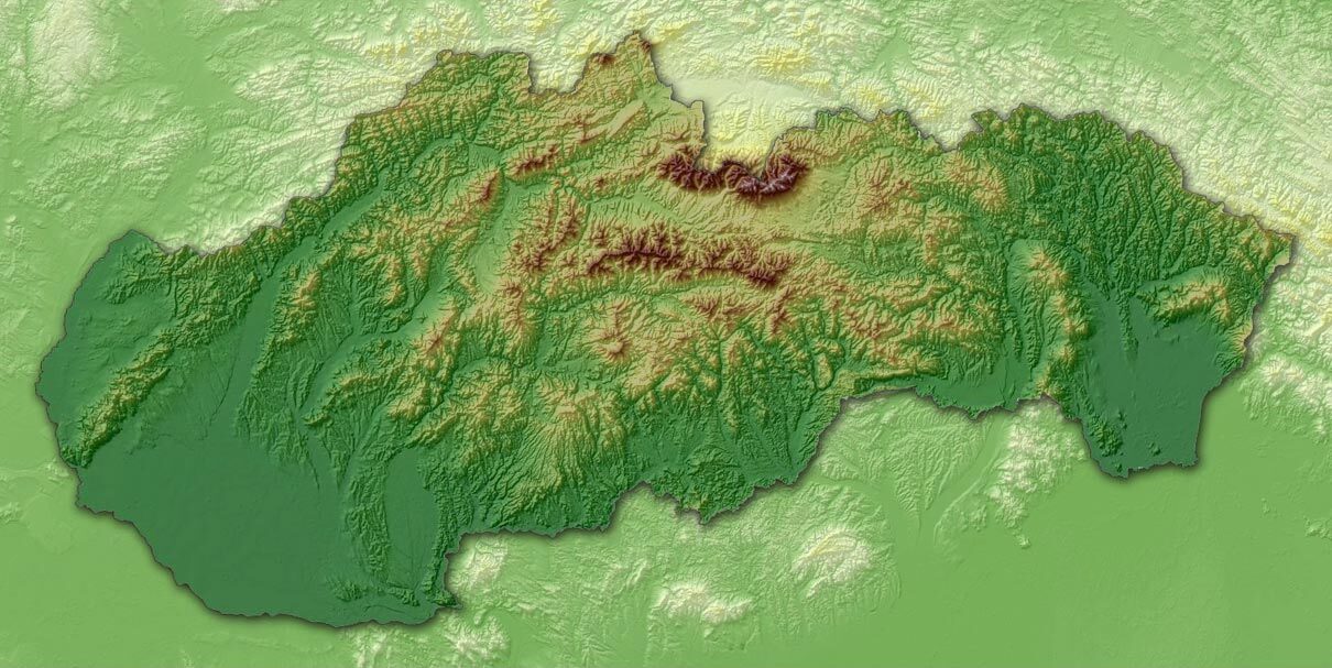 Mapa Slovenska